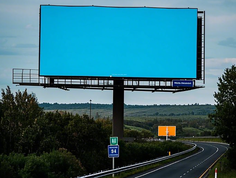 四川宜賓單立柱廣告塔，高炮廣告牌